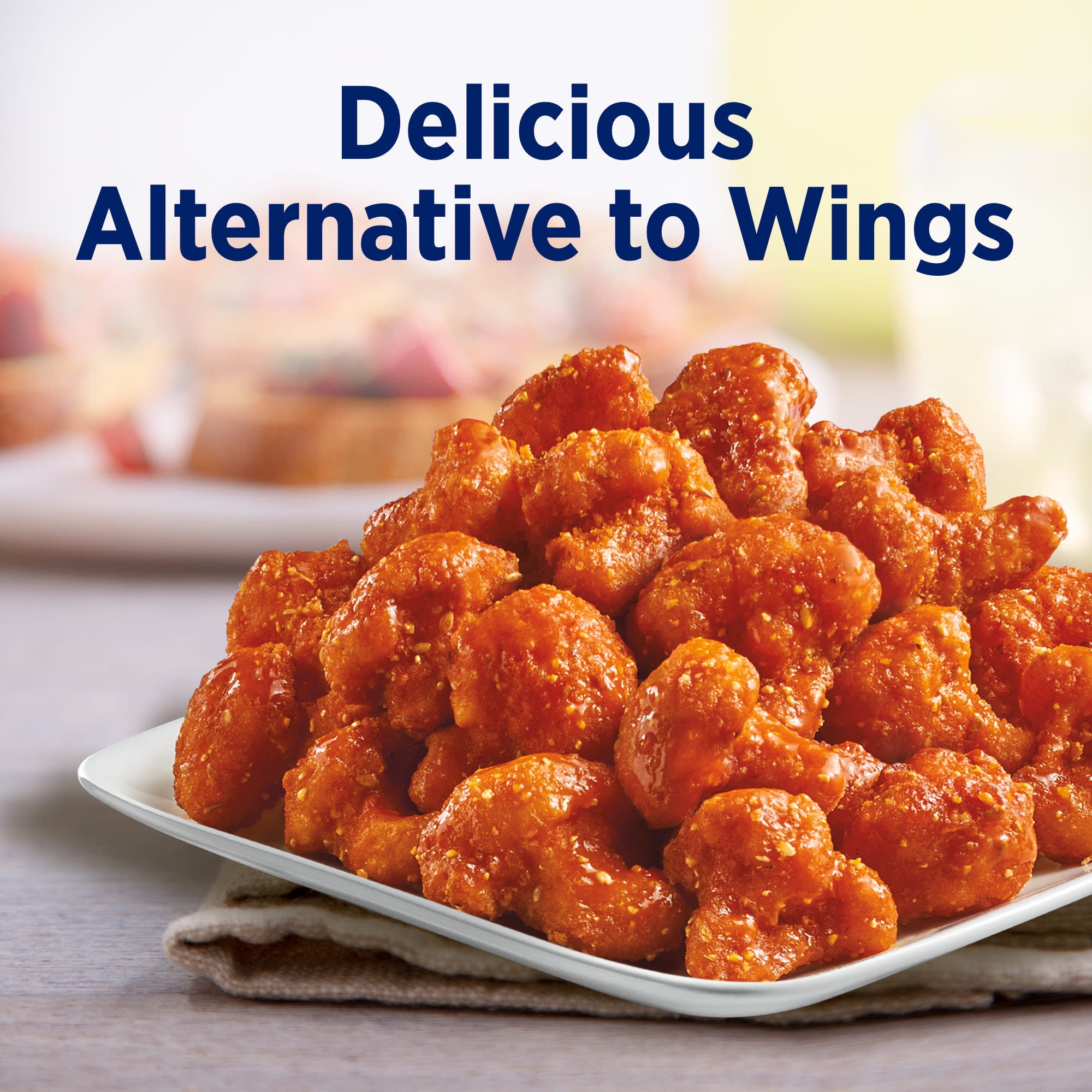 Birds Eye Buffalo Style Cauliflower Wings, Frozen Sides, 13.5 oz. Bag