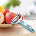 thumbnail image 5 of Kitchen Peeler Slice for Vegetables Fruit Carrot Potato Stainless Steel Sharp Blades Multifunctional Kitchen Tools, 5 of 5