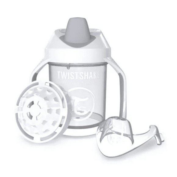 Vaso Entrenador Twistshake 230 ml blanco
