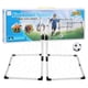 thumbnail image 1 of 2pcs/set Portable Kids Soccer Goal Indoor Outdoor Sports Football Net Toy White Soccer Goal, 1 of 1