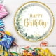thumbnail image 5 of Penkiiy Greenery Party Supplies Set de vajilla, Leaf Jungle Theme Party Table Decorations Baby Shower Safari Birthday Boda Platos de papel Servilletas Tenedores, 5 of 5