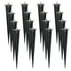 thumbnail image 2 of 16 estacas de aluminio para lámparas solares de jardín delantero, soporte estable para lámparas de césped., 2 of 6