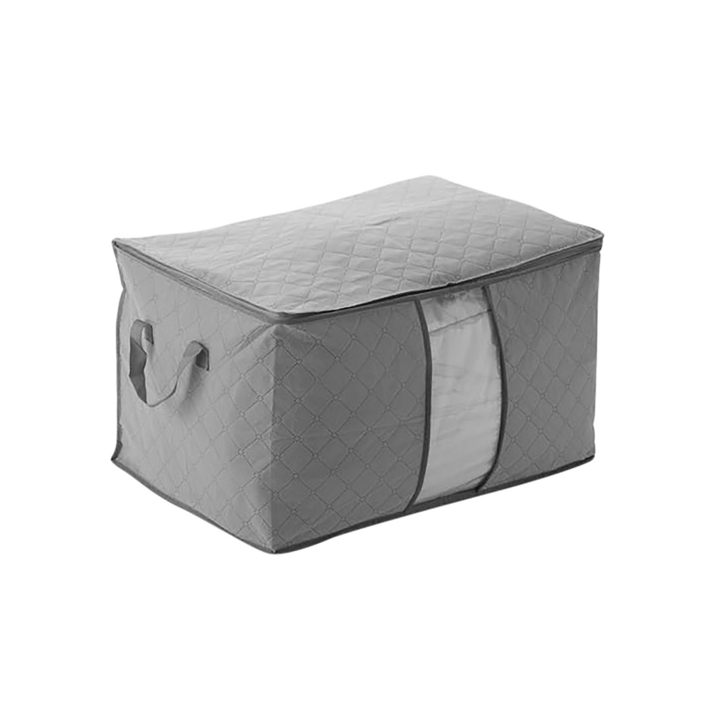 Large Capacity Clothes Storage Bag Organizer with Reinforced Handle Thick Fabric for Comforters