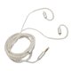 thumbnail image 2 of Cable De Auriculares De Cobre Chapado En Plata, Cable De Auriculares De 47,2 Pulgadas De Largo, Moderno Y Elegante, Con Menor Ruido Para ES20 Para SE315, 2 of 7