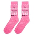 thumbnail image 5 of Cool Socks, Mean Girls Wear Pink Wednesday, Crew Sock, Funny Vibrant Print, 5 of 7