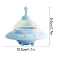 thumbnail image 3 of Whiskey Round Ice Cube Tray Silicone Bulb Shaped Ball Ice Maker for Cocktails Freezer, 3 of 6