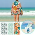 Caeoweyj 160x80cm Ultra Fine Fiber Lightweight Beach Towel Thin Beach
