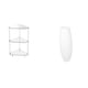 thumbnail image 1 of Lámpara De Pie Moderna, Fácil De Limpiar, Con Mesa De Esquina Y Pantalla Sencilla, Con Jaula De Papel Para Bombillas, Ideal Para Cocina, Dormitorio, Sala De Estar Y Hotel., 1 of 8