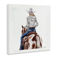 thumbnail image 3 of Stupell Industries Southwestern Glam Cowgirl Spotted Horse Canvas Art, 30 x 30, by Amanda Greenwood, 3 of 8