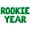 Green, variant on Letter Balloons - ROOKIE YEAR 16" Inch Alphabet Letters Foil Mylar Balloon Game Day Party Banner (Black)