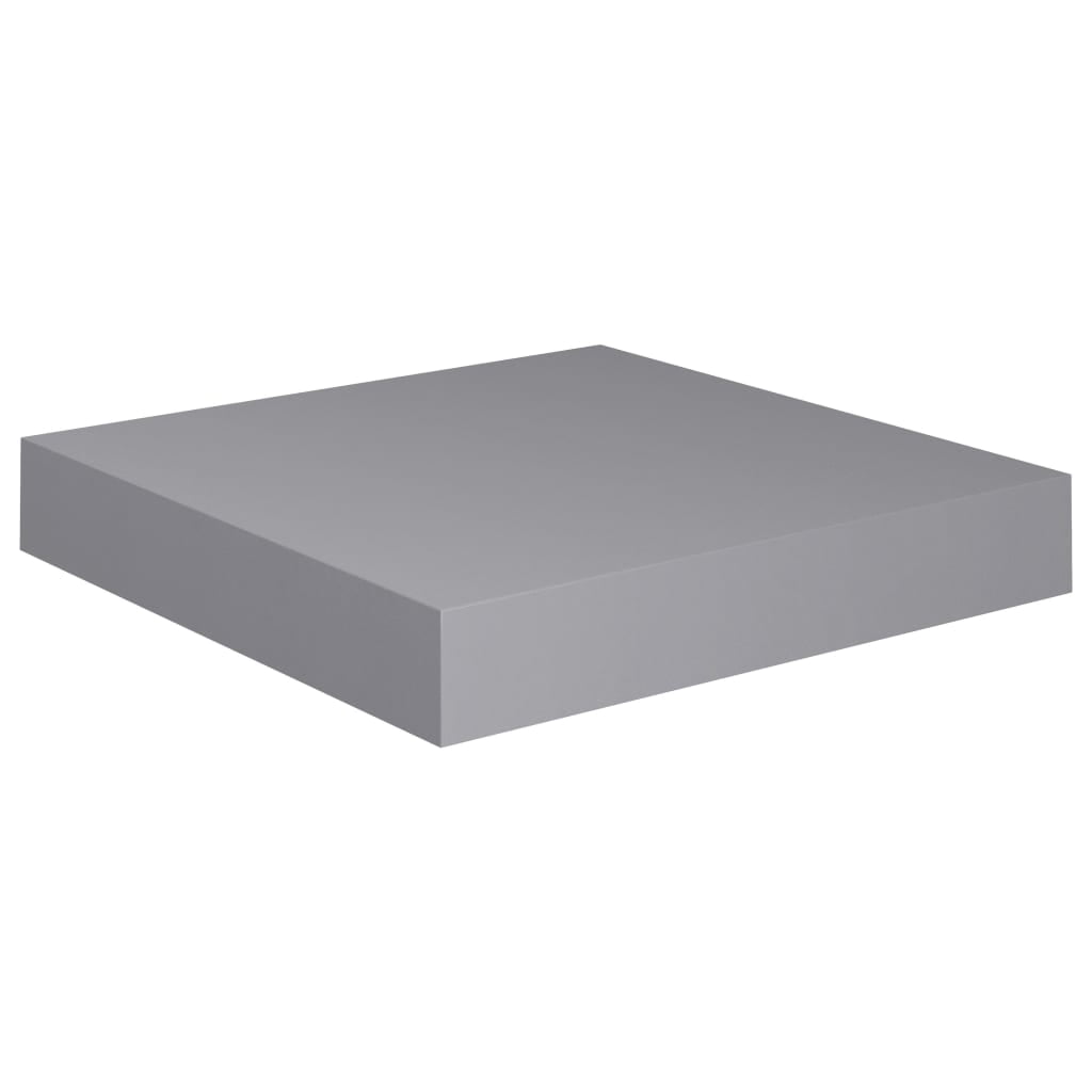vidaXL Wall Shelf Black Honeycomb MDF, Metal Small Wall mounting
