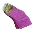 thumbnail image 2 of Lian LifeStyle Children's 1 Pair Wool Socks Plain Color 12M-24M (Rose), 2 of 3
