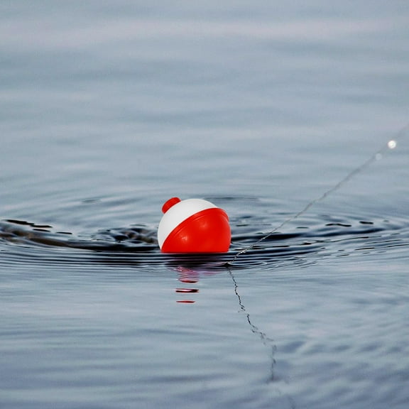 HOMEMAXS 3pcs Fishing Floats Plastic Round Buoy For Freshwater And Saltwater Fishing Float For Fishing Tackle Accessories 1.25 inch