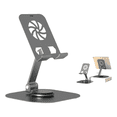 thumbnail image 2 of Metal Porta Celular Escritorio Soporte Tablet Base Para iPad Belug,Gris, 2 of 5