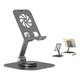 thumbnail image 2 of Metal Porta Celular Escritorio Soporte Tablet Base Para iPad Belug,Gris, 2 of 5