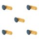 thumbnail image 3 of Toystoory Soporte de almacenamiento Colgador de almacenamiento de alambre autoadhesivo de plástico Gancho de estante colgante para oficina en casa, azul y azul amarillo 5piezas Toystoory CBP166700, 3 of 6