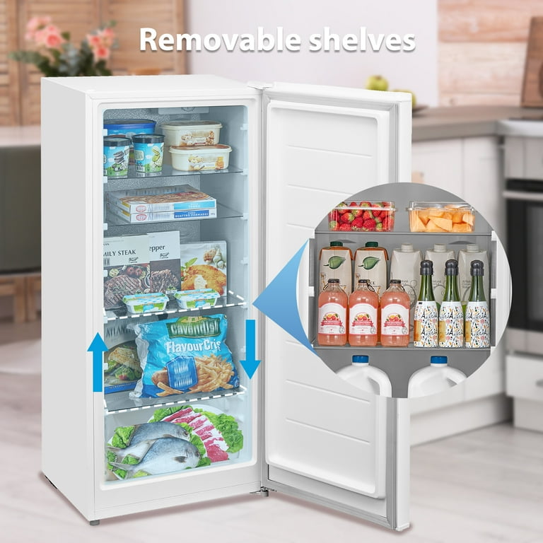 Arctic King 7.1 Cu ft Upright Convertible Freezer/Refrigerator