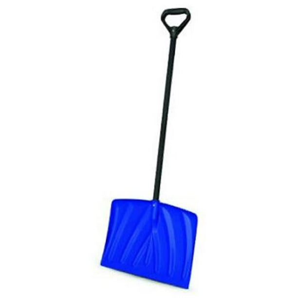 SN1000 18 in. Blue Poly Snow Shovel