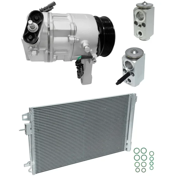 RYC New AC Compressor and Condenser Kit KT FB33A-N