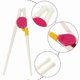 thumbnail image 3 of Children's Learning Chopsticks - 4 Pairs of Training Utensils for Kids and Toddlers to Develop Eating Skills, 3 of 5