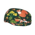 thumbnail image 2 of Goofa Forest Squirrel Pattern Sweatbands Sports Headband for Men & Women,Moisture Wicking Athletic headband,Breathable Sweatband,Sports accessories,Workout gear, 2 of 9