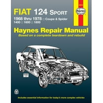 Fiat 124 Sport Coupe & Spider (68-78) Haynes Repair Manual ^