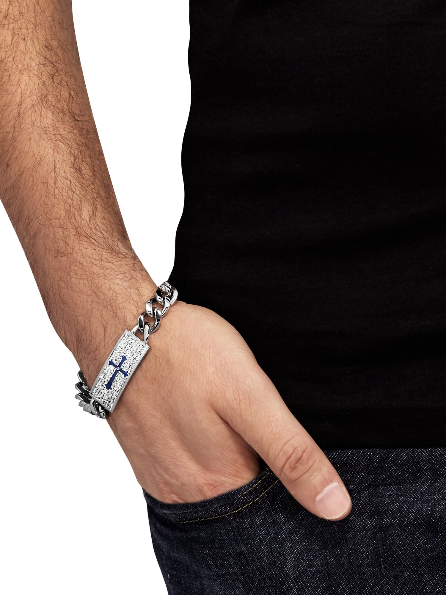アクセサリー FIVE THIRTY PARK Crystal ID Bracelet S Crystal