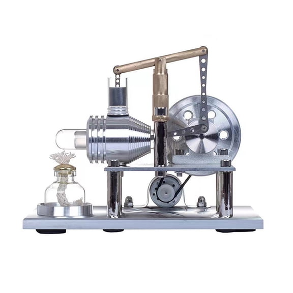 ENGINEKIT Stirling engine generator steam engine multifunctional desktop mini steam engine model with LED lights