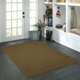thumbnail image 2 of Mainstays Dylan Solid Diamond Olefin Brown Indoor Area Rug, 4'x5'4", 2 of 9