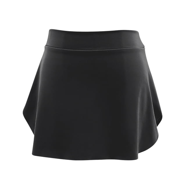 AherBiu Jupes de Danse pour Femmes Taille Haute Ligne A Tennis Extensible Légère Mini Jupe