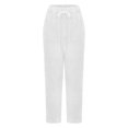 thumbnail image 6 of Womens Plaid Fluffy Pajama Pants Fuzzy Fleece Cozy Lounge Pants Plus Size Flannel With Pockets Winter Warm Pj Bottoms, 6 of 8