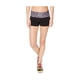 thumbnail image 1 of Aeropostale Womens Confetti Athletic Workout Shorts, Negro, Small, 1 of 3