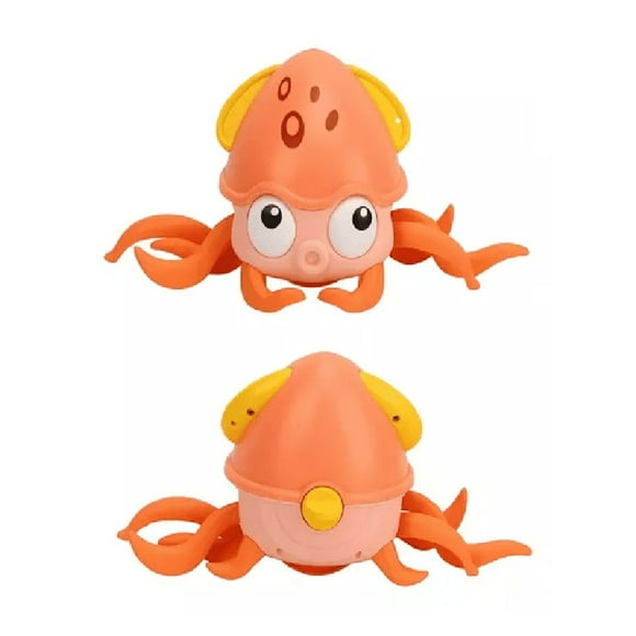 Juguete Pulpo Para Niño Música Y Luz Función De Sensor