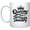 January, variant on Queens Are Born In February - White Ceramic Coffee Mug - Funny Birthday Gifts (February)