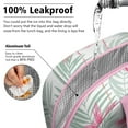thumbnail image 4 of Tropical Floral Insulated Lunch Tote - Waterproof Reusable Thermal Lunch Bag for Women, Leakproof & Spacious with Outer Pocket, Vibrant Hawaiian Hibiscus Design, 4 of 4
