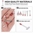 thumbnail image 4 of CIMAXIC 1 Set Mini Household Repairing Tool Desktop Decor Miniature Hammer Mini Wrench,1.02"X0.39"X0.39", 4 of 4