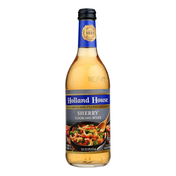 Holland House Holland House Sherry Cooking Wine - Sherry - Case of 12 - 16 Fl oz.