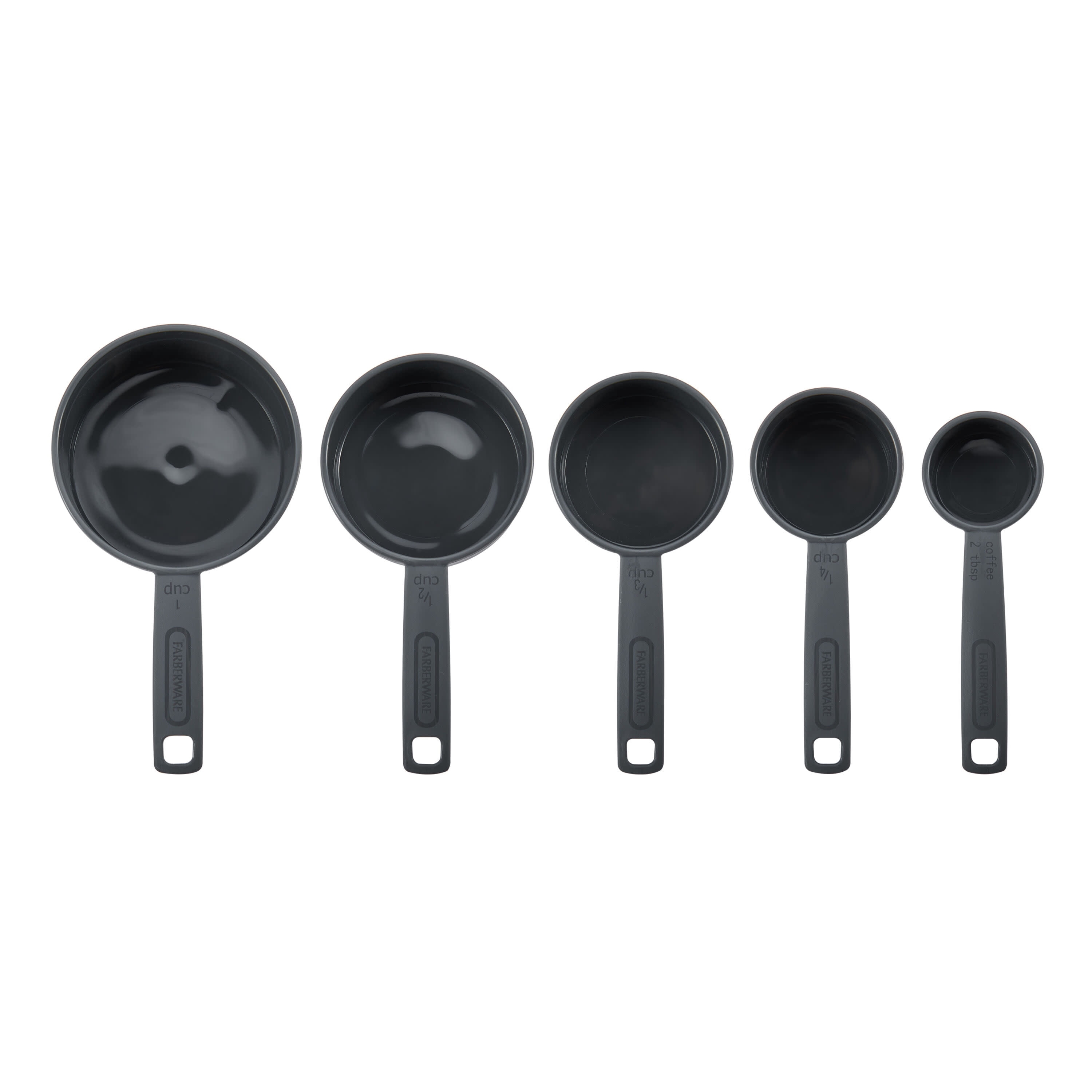 Farberware 4pc Measuring Cup Set, Black