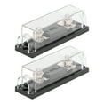 thumbnail image 4 of Paquete De 2 Portafusibles ANL Calibre 4/6/8/10 Con Fusibles ANL De 150 Amperios, Portafusibles De Audio Para Automóvil ANL Portafusibles Estéreo Para Autocaravanas, Yates, Barcos, Vehículos Agrícolas, 4 of 5