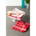 thumbnail image 3 of DII 13" Modern Cotton Waffle Weave Dishcloths in Red (Set of 12), 3 of 8