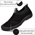 thumbnail image 2 of Men's Slip On Loafers Lightweight Comfortable Casual Fashion Sneaker Non-Slip Walking Shoes Outdoor Hiking Shoes, 2 of 7
