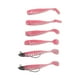 thumbnail image 4 of juegos de cebo de pesca artificial de silicona YUNYI BRAND color rosa, 4 of 8