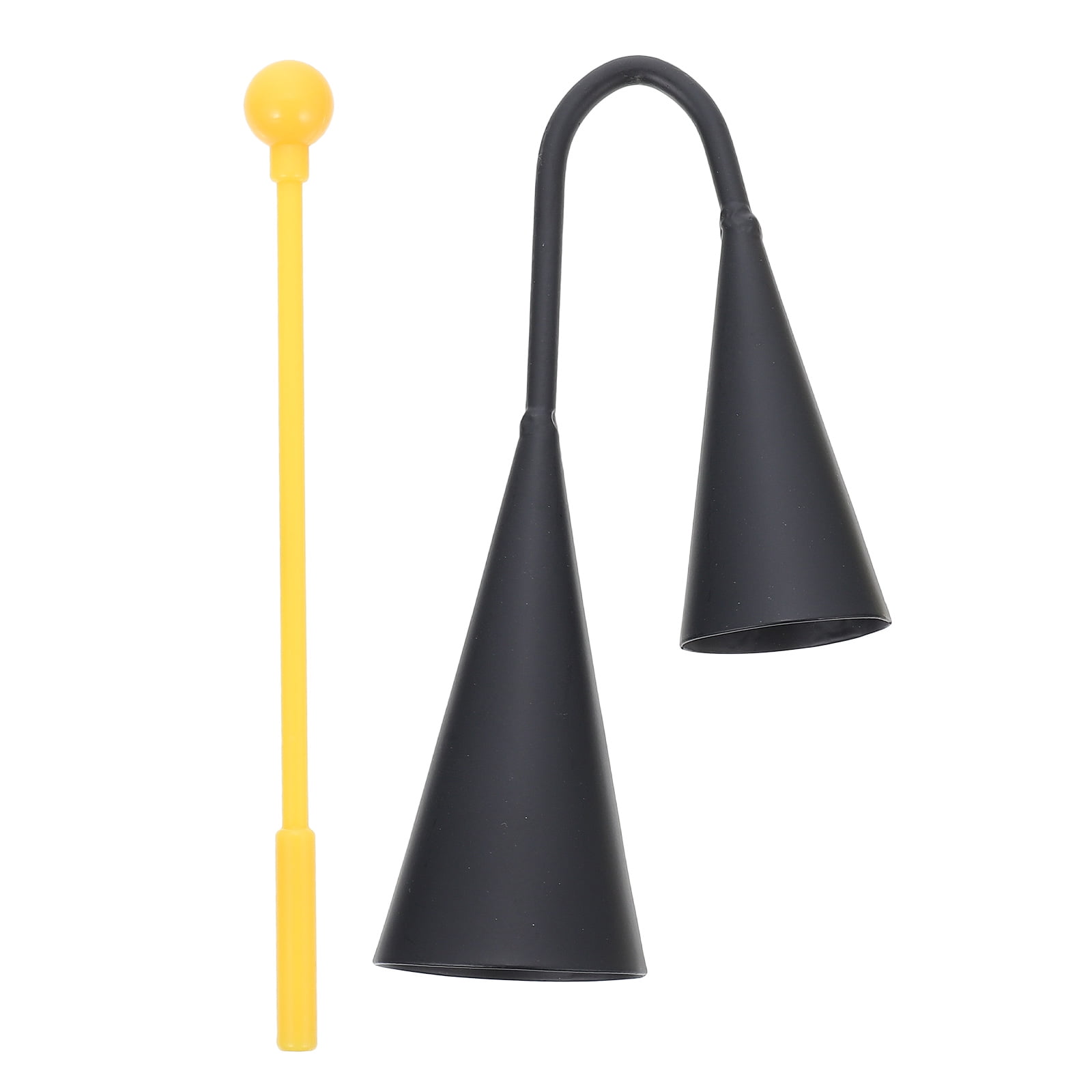 Etereauty Bell Metal Percussion Agogo Cowbells Cowbell Latin Bells Double Musical Instrument