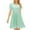 Green, variant on Dresses for Women 2023 Plus Size Summer Casual Midi Clearance Dresses For Women 2023 Women'S Summer Floral Print Casual Straps Short Sleeve Chiffon Versatile Dress