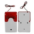 thumbnail image 1 of Light Sound Siren, Wired Strobe Siren, Effective Fire-proof Solid Durable Security System Home  Public Area For Home Protection Fire Protection System, 1 of 8