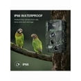 thumbnail image 2 of 36MP 1080P Trail and Game Camera with Night Vision 3 PIR Sensors IP66 Hunting Camera for Outdoor Wildlife Scouting Researching, 2 of 5