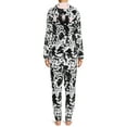 thumbnail image 3 of Secret Treasures Women's Cow One-Piece Union Suit, 3 of 5