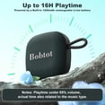 thumbnail image 3 of Altavoz Bluetooth Bobtot portátil resistente al agua con 16 horas de reproducción, 3 of 8
