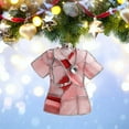thumbnail image 5 of Eoozwa Christmas Nurse Acrylic Ornament 3.15" Festive Healthcare Appreciation Gift Durable Holiday Tree Decoration for Medical Professionals and Nursing Staff, 5 of 6