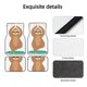 thumbnail image 4 of Fotbe Cute Sloth In Yoga Pose Tree Juego de 4 Tapetes para Auto con Estampado – Alfombrillas de Goma Reforzada, Diseño Antideslizante, Protección para Todo el Año – Vehículos, Autos, Camionetas y SUVs, 4 of 7